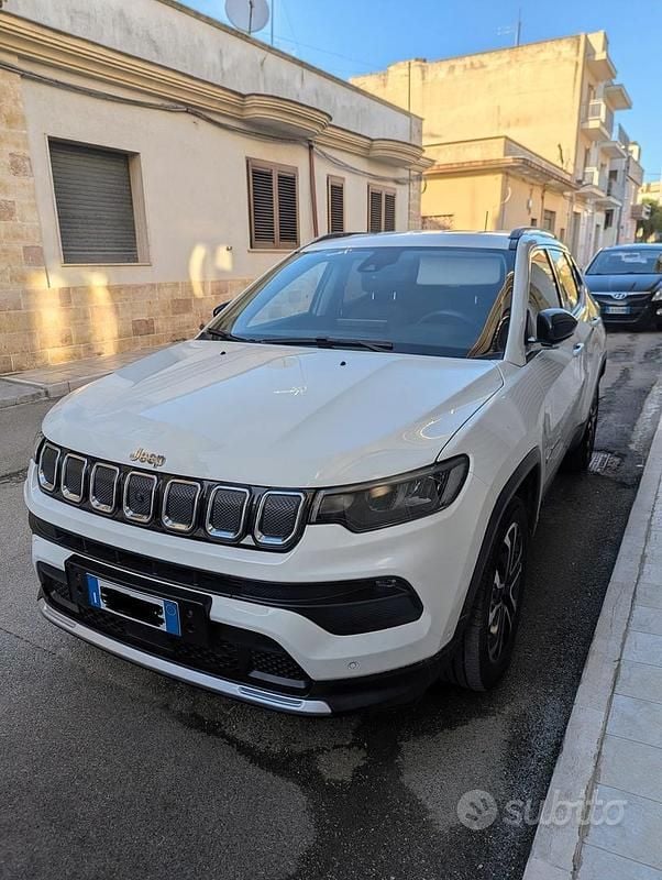 Usata Jeep Compass 131 CV (96 kW) 2021 Bianco SUV