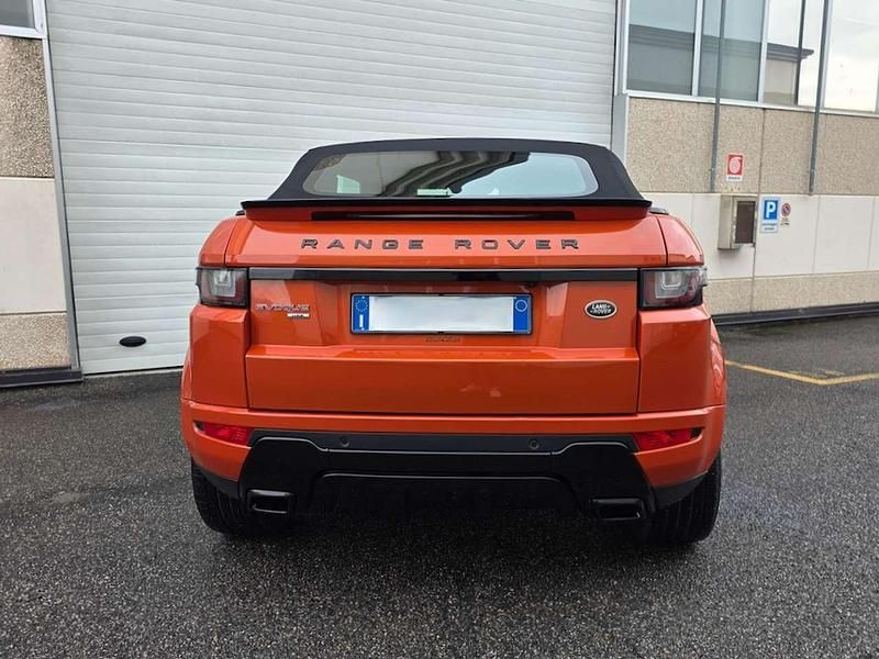 Usata Land Rover Range Rover evoque HSE Dynamic 179 CV (131 kW) 2016 Arancione Cabrio