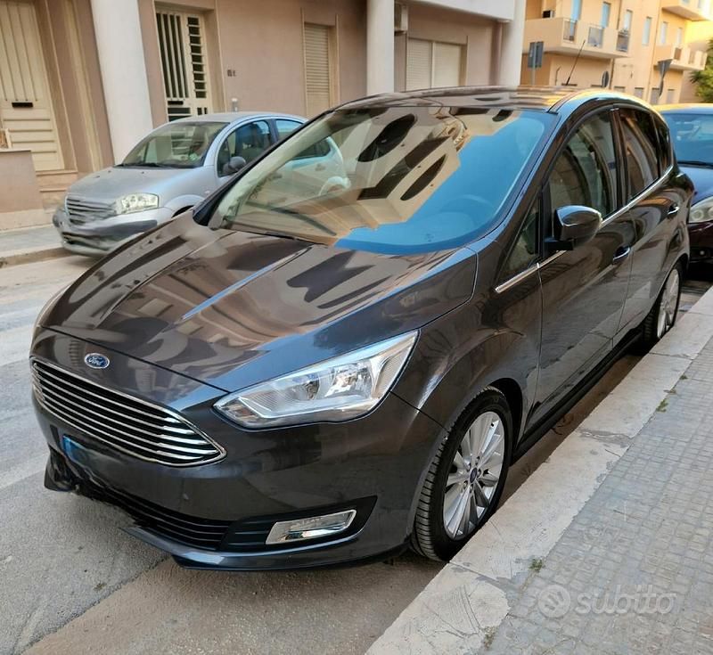 Grigio Usata 2016 Ford C-MAX Titanium Monovolume | 8000 € (Ottimo prezzo) - Immagine 1/4