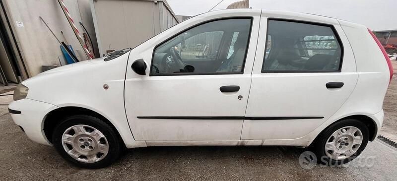 Usata Fiat Punto 60 CV (44 kW) 2004 Bianco Utilitaria