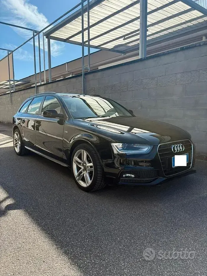 Usata Audi A4 Advanced 190 CV (139 kW) 2015 Nero Station wagon
