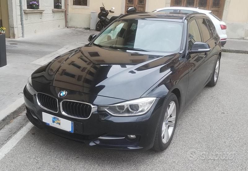 Usata BMW 316 M Sport 115 CV (84 kW) 2014 Nero Station wagon