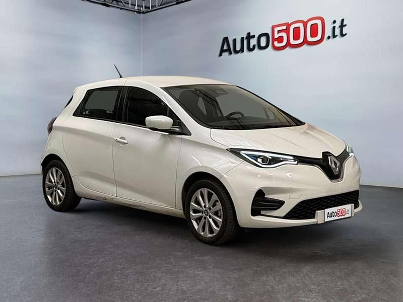 Usata Renault Zoe Zen 50 kW (69 CV) 2020 Bianco Utilitaria