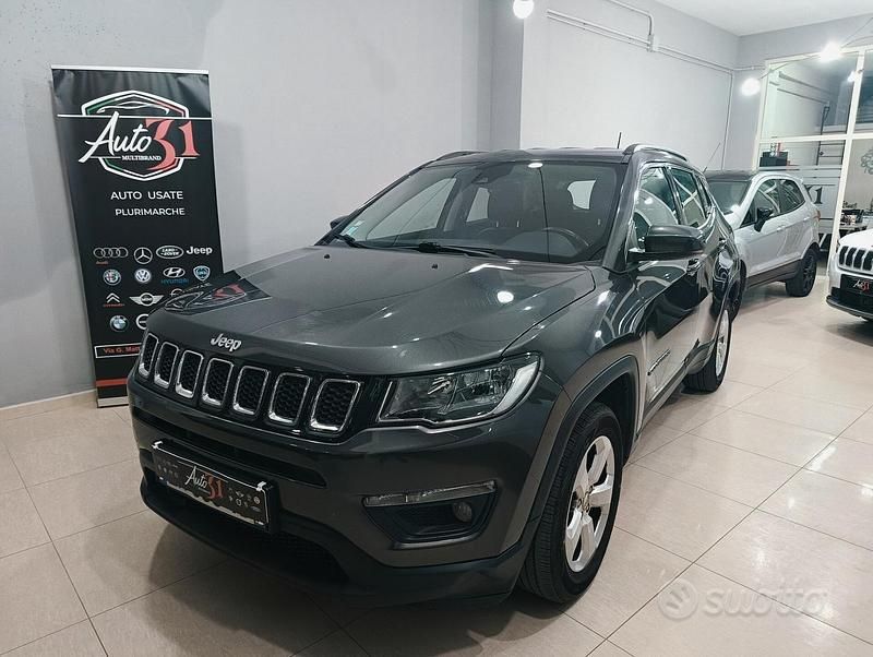 Usata Jeep Compass Longitude 120 CV (88 kW) 2018 Grigio SUV