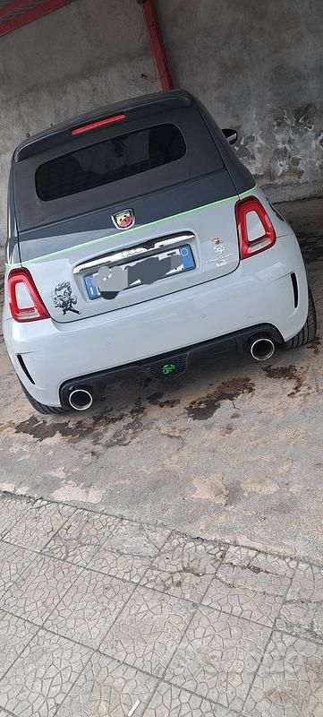 Usata Abarth 500C 140 CV (102 kW) 2010 Grigio Cabrio