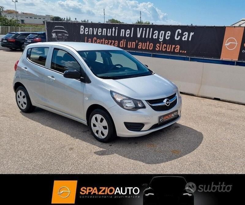 Usata Opel Karl Comfort Edition 75 CV (55 kW) 2019 Argento Utilitaria