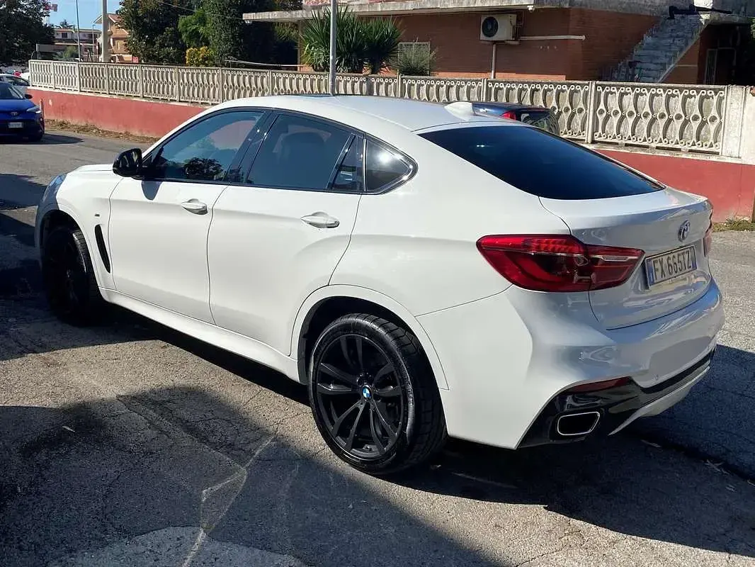 Usata BMW X6 M Sport 258 CV (189 kW) 2019 Bianco SUV