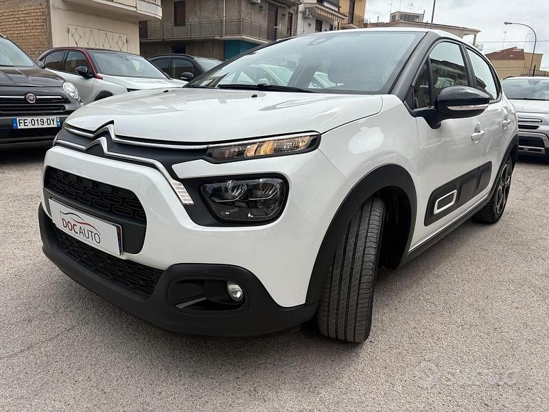 Usata Citroën C3 Feel 83 CV (61 kW) 2022 Bianco Utilitaria