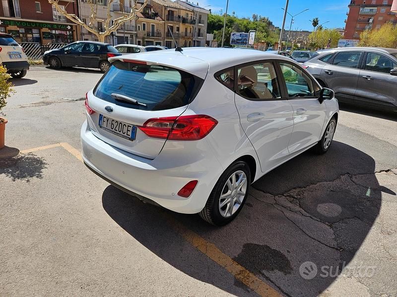 Usata Ford Fiesta 85 CV (62 kW) 2019 Bianco Utilitaria