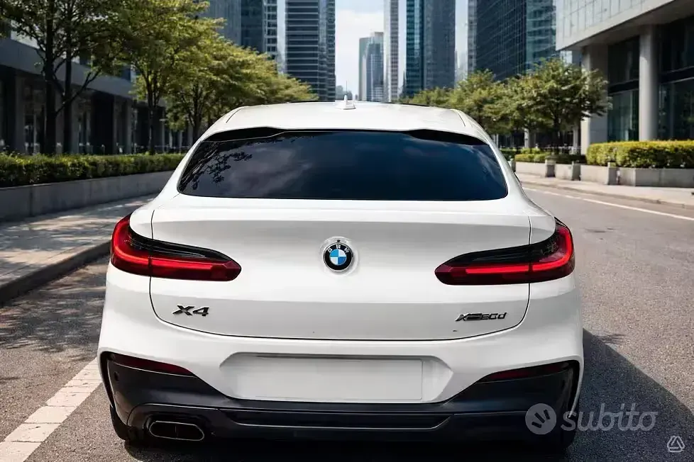 Usata BMW X4 M Sport 190 CV (139 kW) 2020 Bianco SUV