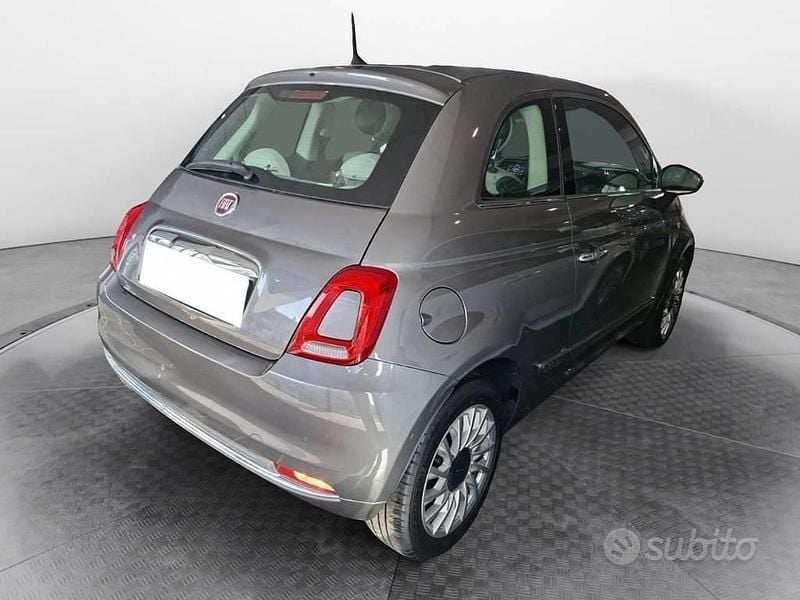 Usata Fiat 500 Lounge 69 CV (50 kW) 2017 Grigio scuro mica Berlina