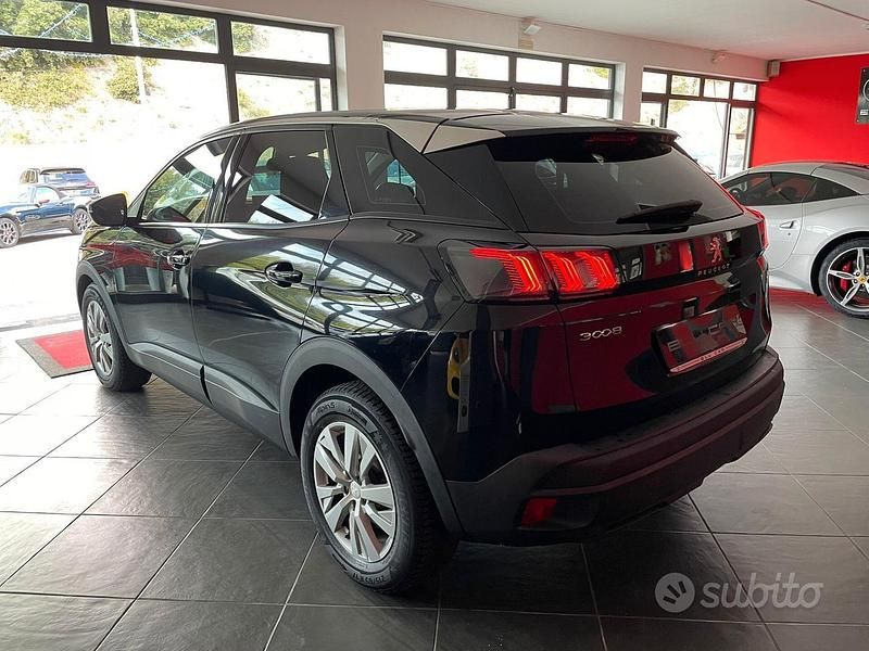 Usata Peugeot 3008 Active 131 CV (96 kW) 2021 Nero Berlina