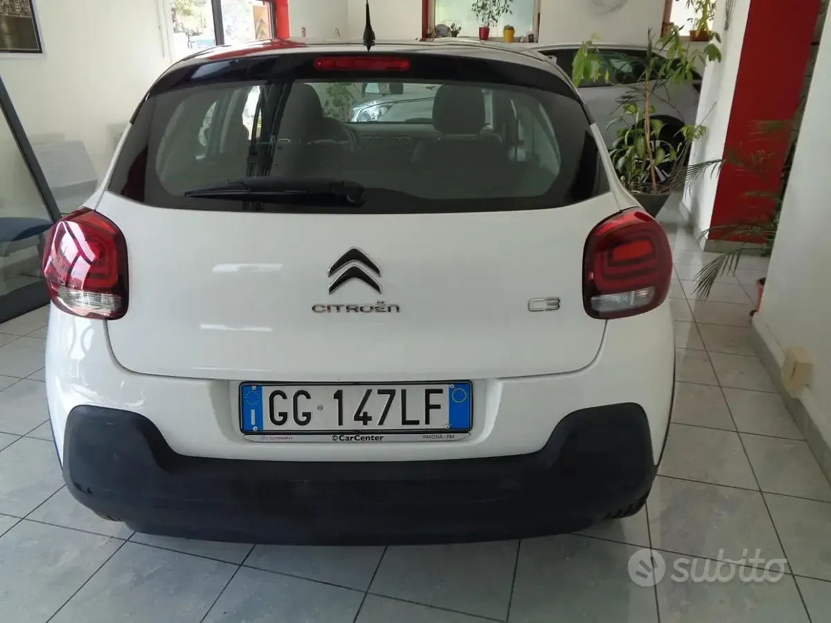 Usata Citroën C3 PureTech 110 CV (80 kW) 2021 Bianco Utilitaria