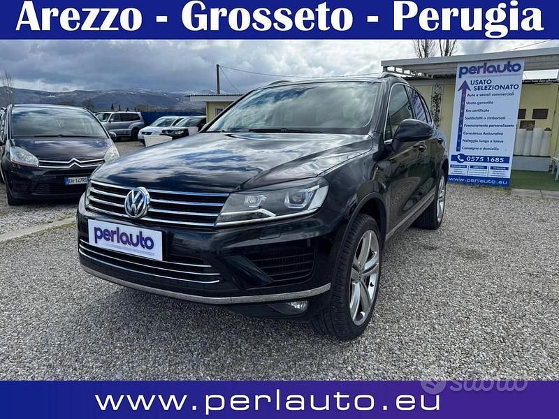 Usata VW Touareg Terrain Tech 262 CV (192 kW) 2015 Nero SUV