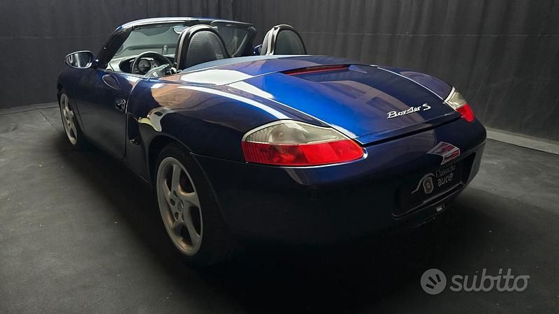 Usata Porsche Boxster 252 CV (185 kW) 2001 Blu Cabrio