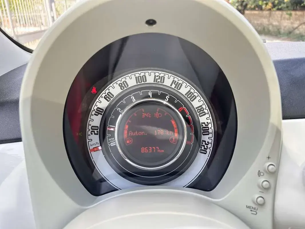 Usata Fiat 500 Lounge 69 CV (50 kW) 2019 Bianco Utilitaria