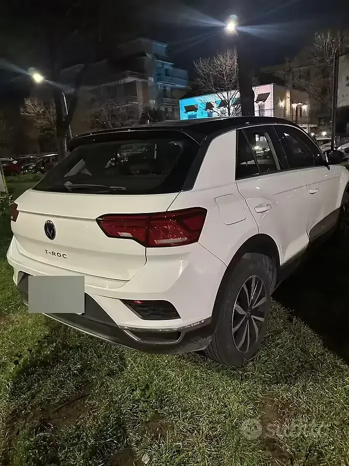 Usata VW T-Roc 116 CV (85 kW) 2020 Bianco SUV
