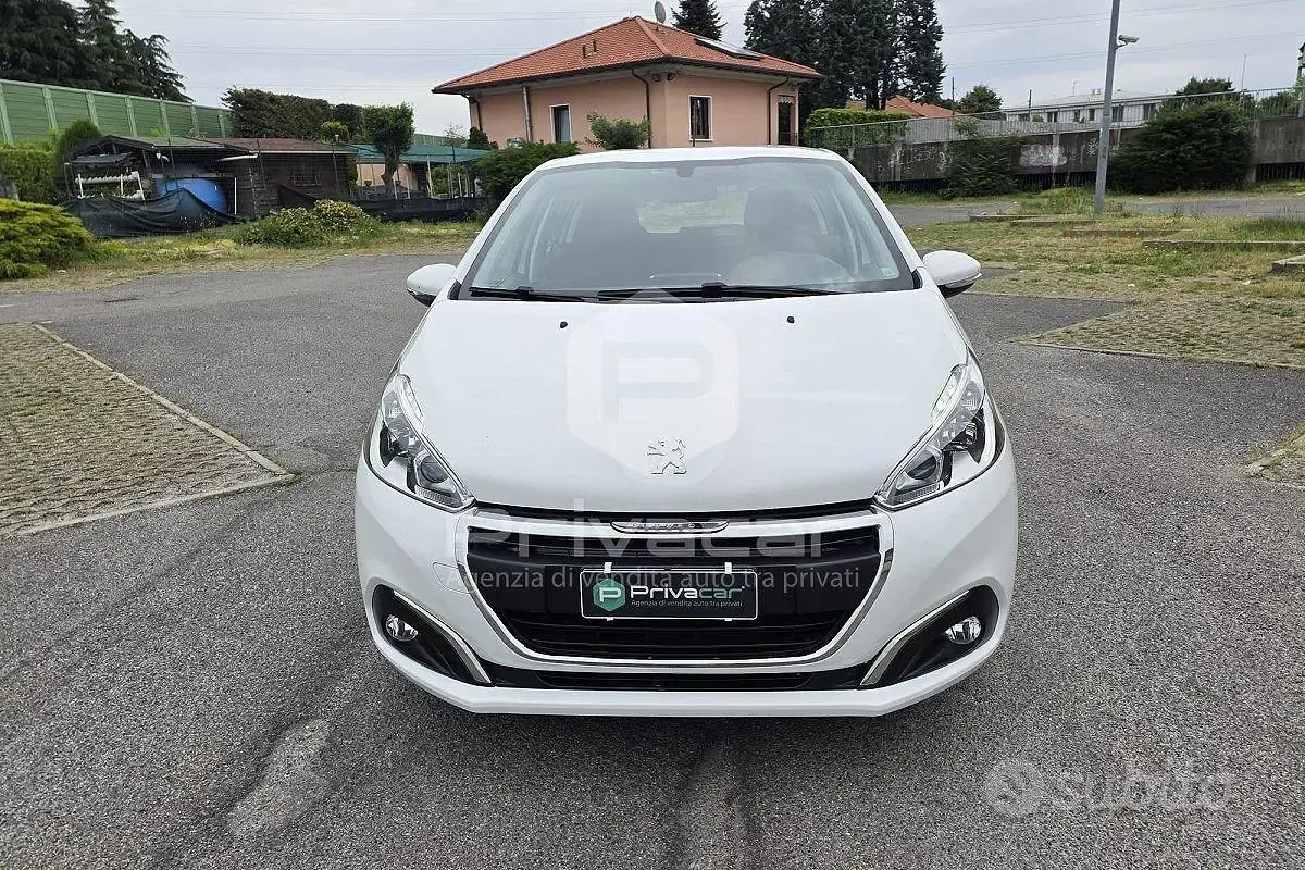 Usata Peugeot 208 83 CV (61 kW) 2019 Bianco Utilitaria