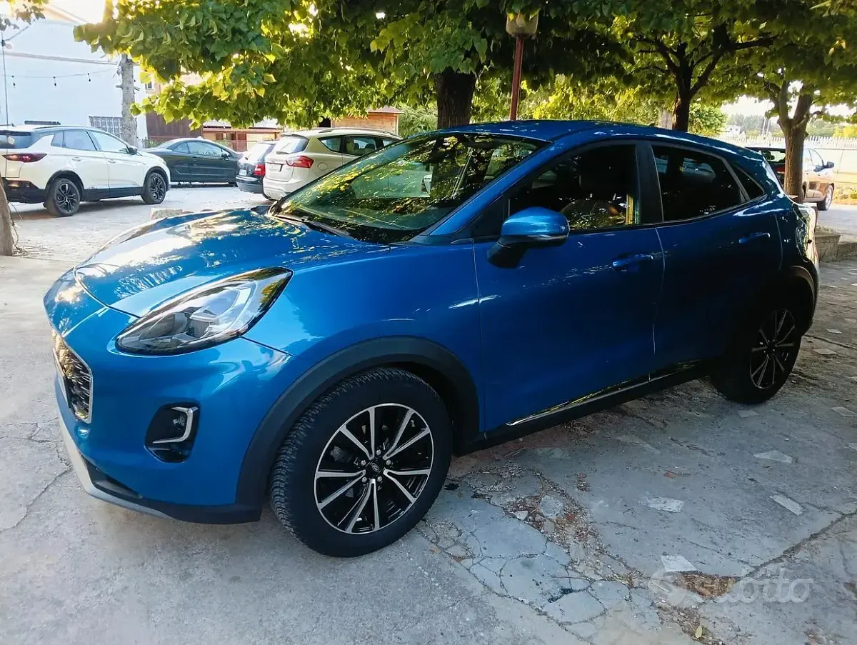 Usata Ford Puma S 125 CV (91 kW) 2020 Blu SUV