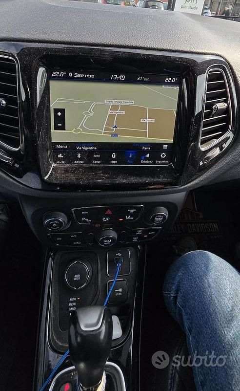 Usata Jeep Compass Limited 140 CV (102 kW) 2018 Blu SUV