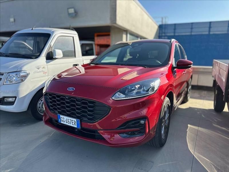 Rosso Usata 2022 Ford Kuga ST-Line SUV | 23.600 € (Buon prezzo) - Immagine 1/4