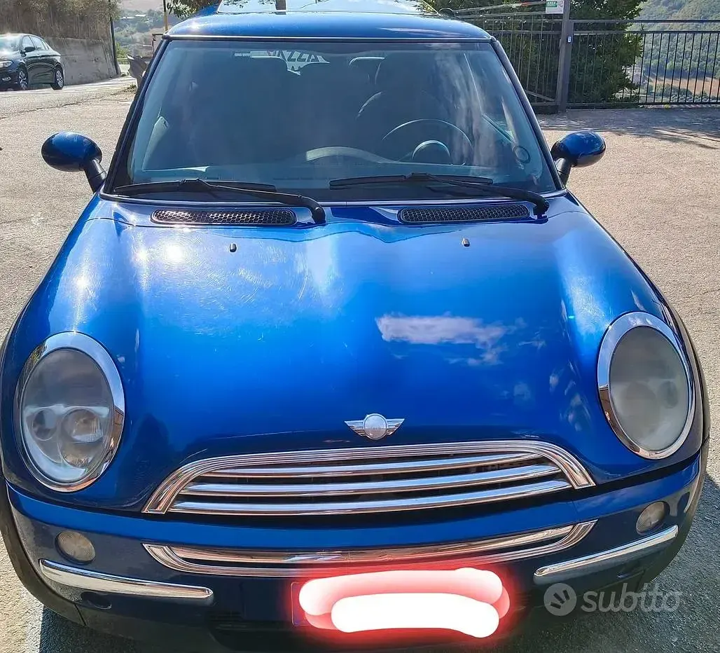 Usata Mini ONE 75 CV (55 kW) 2003 Blu Utilitaria
