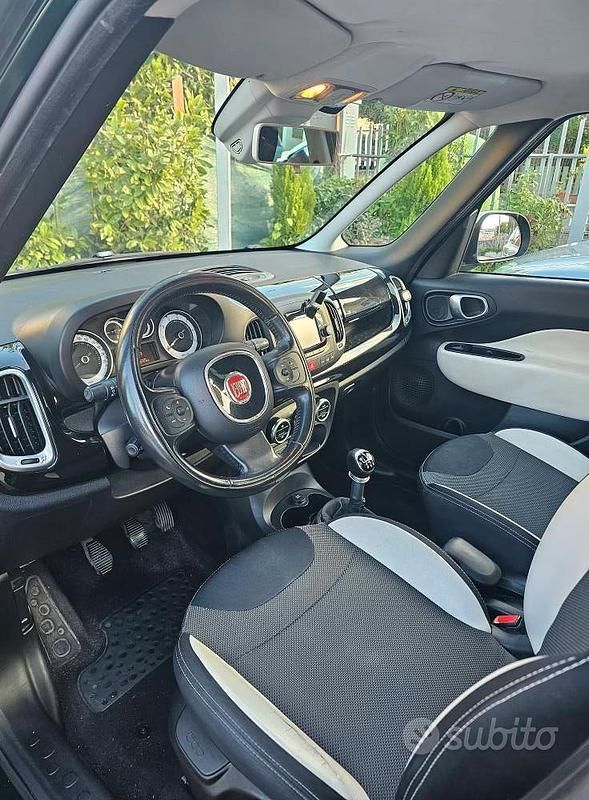 Usata Fiat 500L Trekking 120 CV (88 kW) 2016 Verde Monovolume