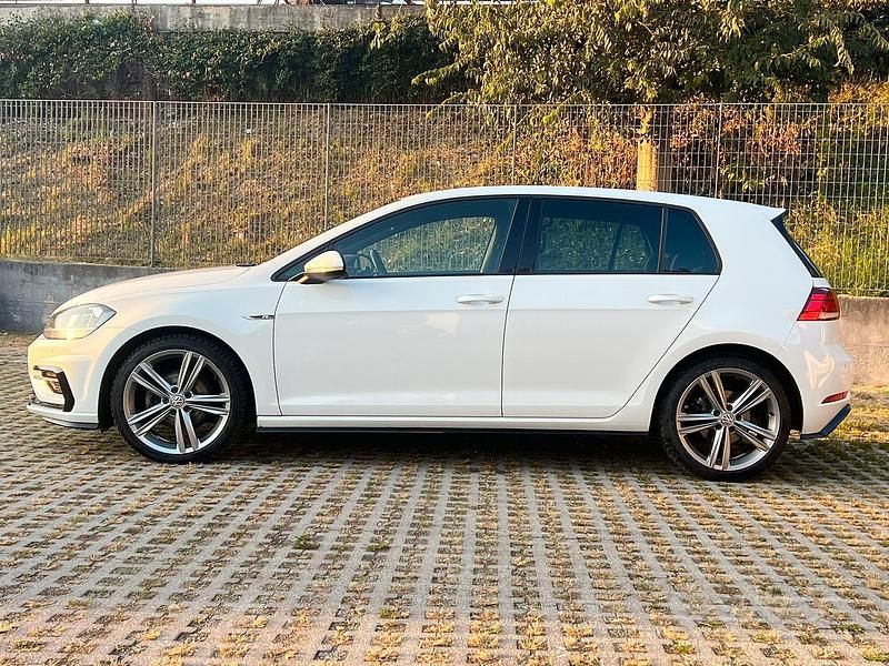 Usata VW Golf VII R-line 2019 Bianco Berlina