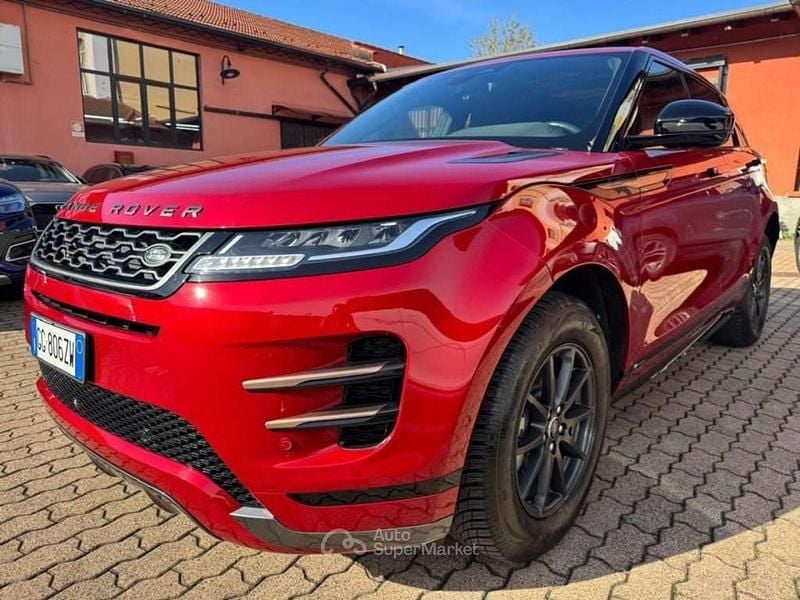 Usata Land Rover Range Rover evoque R-Dynamic 160 CV (117 kW) 2021 Rosso SUV