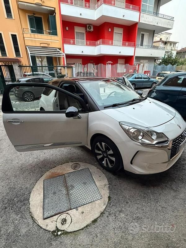 Usata Citroën DS3 75 CV (55 kW) 2017 Bianco Utilitaria