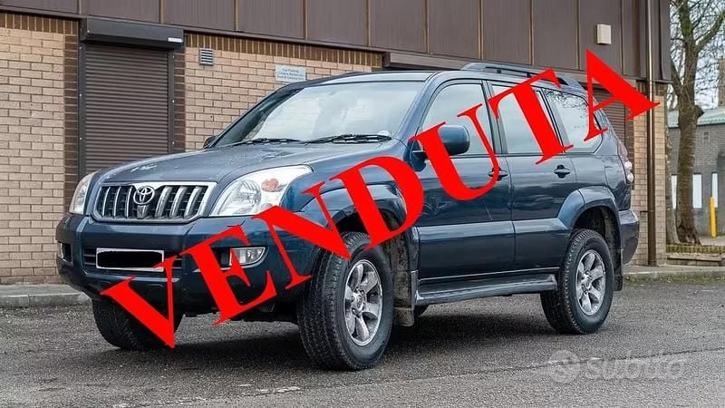 Usata Toyota Land Cruiser 163 CV (119 kW) 2003 Blu SUV