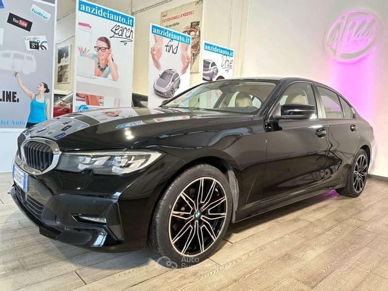 Usata BMW 318 Advantage 150 CV (110 kW) 2021 Nero Berlina