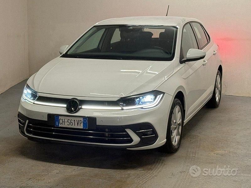Usata VW Polo Style 110 CV (80 kW) 2022 Bianco Utilitaria