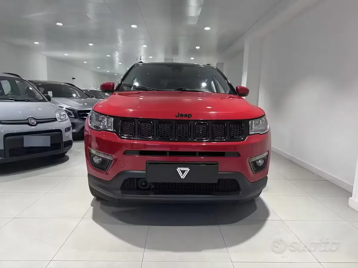Usata Jeep Compass Night Eagle 140 CV (102 kW) 2019 Rosso SUV