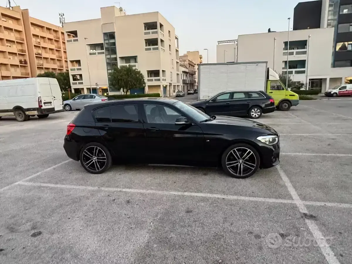 Usata BMW 120 M Sport 190 CV (139 kW) 2018 Nero Berlina