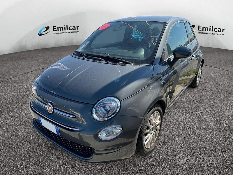 Grigio Usata 2020 Fiat 500 Lounge Tre volumi | 11.400 € (Buon prezzo) - Immagine 1/4