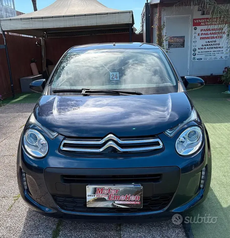 Usata Citroën C1 Feel 69 CV (50 kW) 2016 Blu Utilitaria