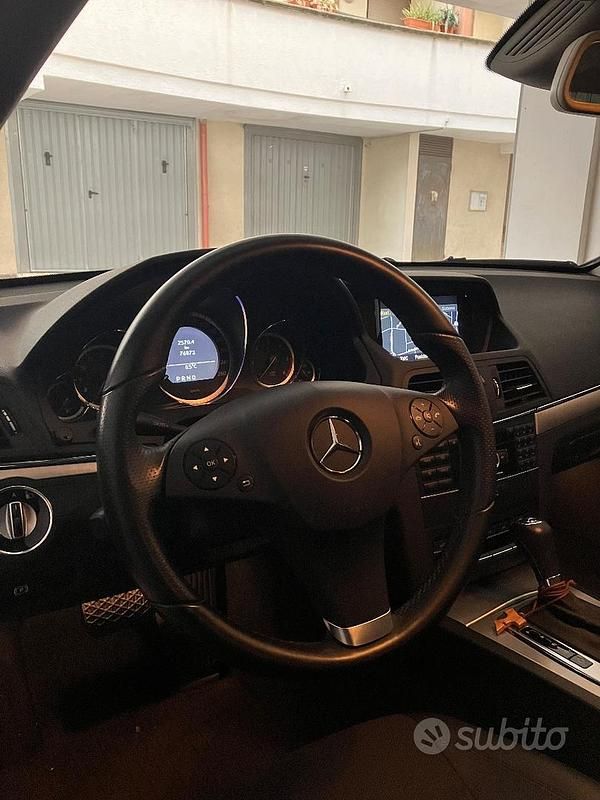 Usata Mercedes E250 Avantgarde 204 CV (150 kW) 2013 Nero Coupé