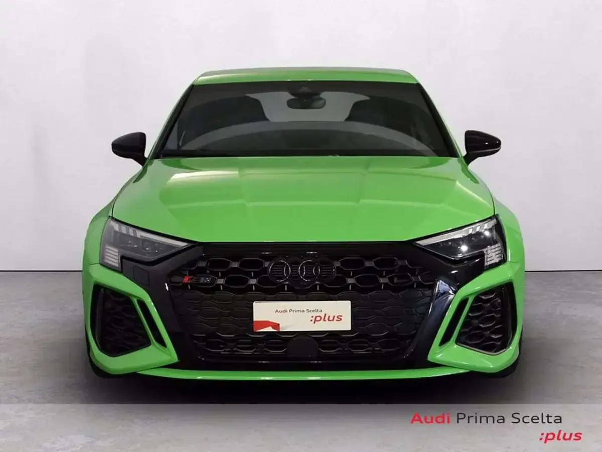 Usata Audi RS3 400 CV (294 kW) 2022 Verde kyalami Berlina