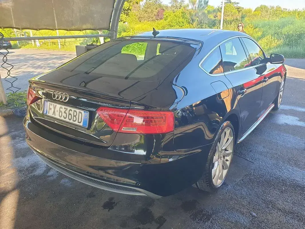 Usata Audi A5 Sportback Advanced Plus 136 CV (100 kW) 2016 Nero Utilitaria