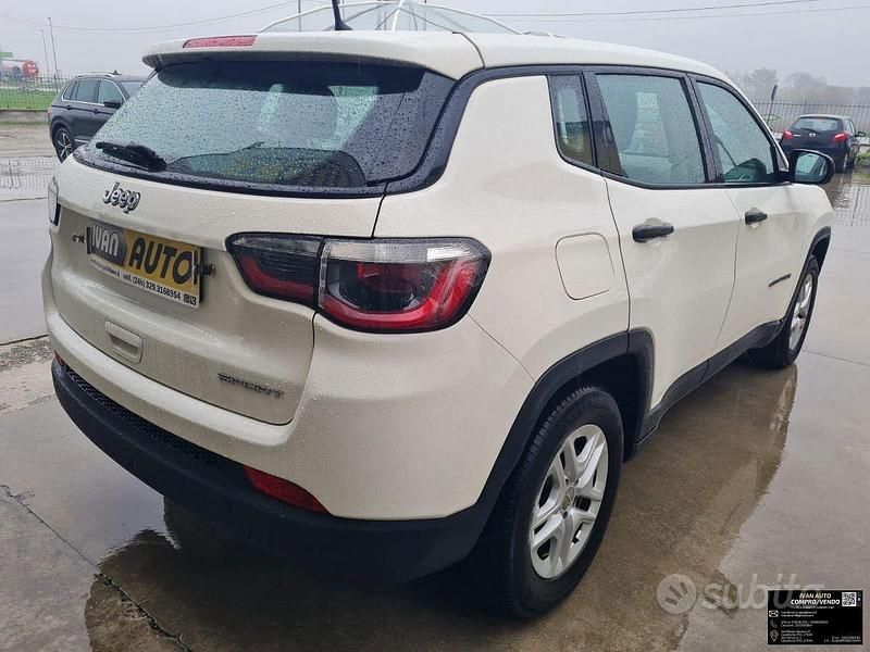 Usata Jeep Compass 140 CV (102 kW) 2019 Bianco SUV