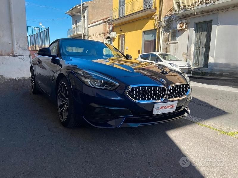 Usata BMW Z4 Sport Line 197 CV (144 kW) 2019 Blu Cabrio