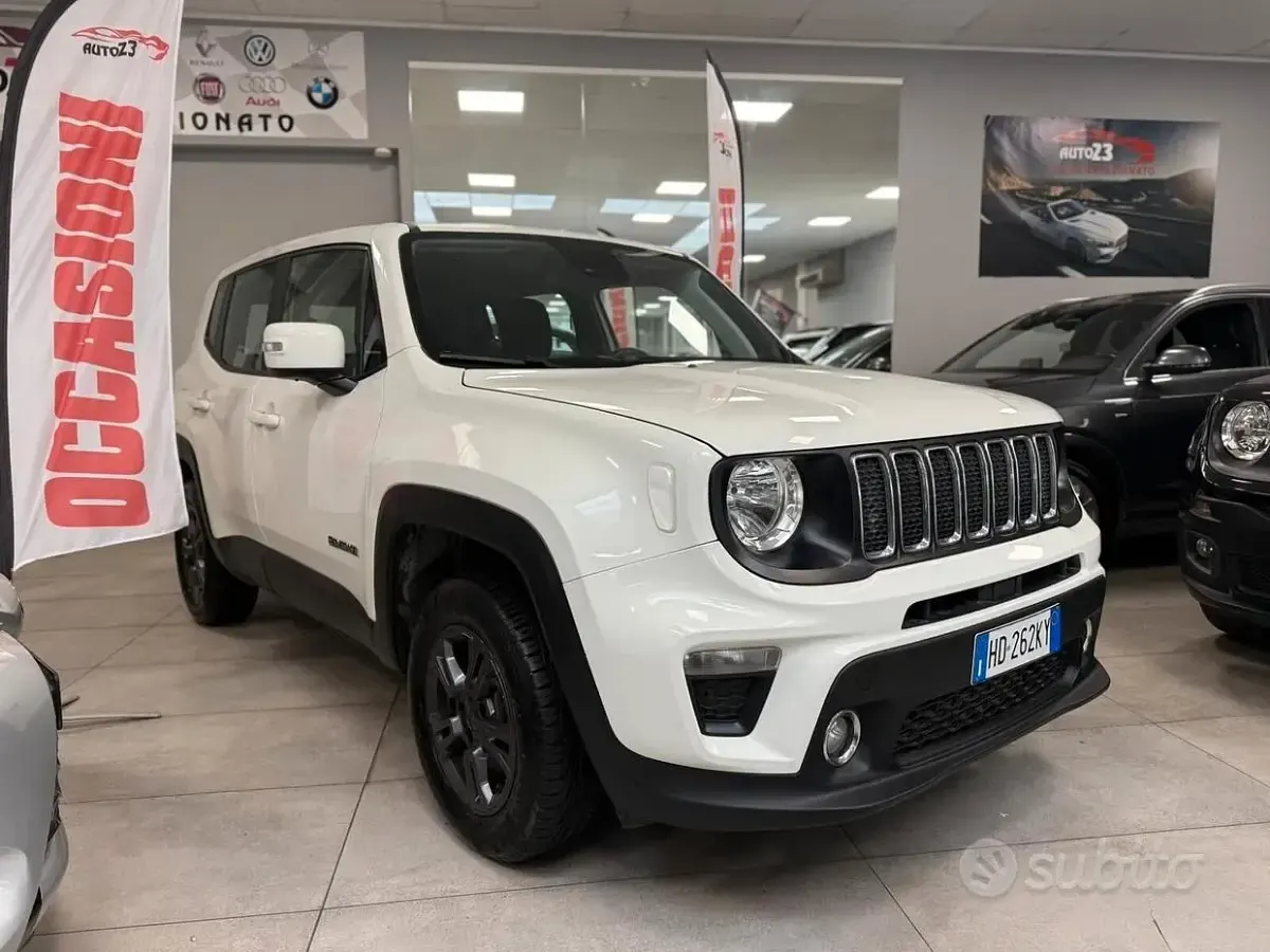 Używany Jeep Renegade Longitude 140 KM (102 kW) 2020 Biały SUV