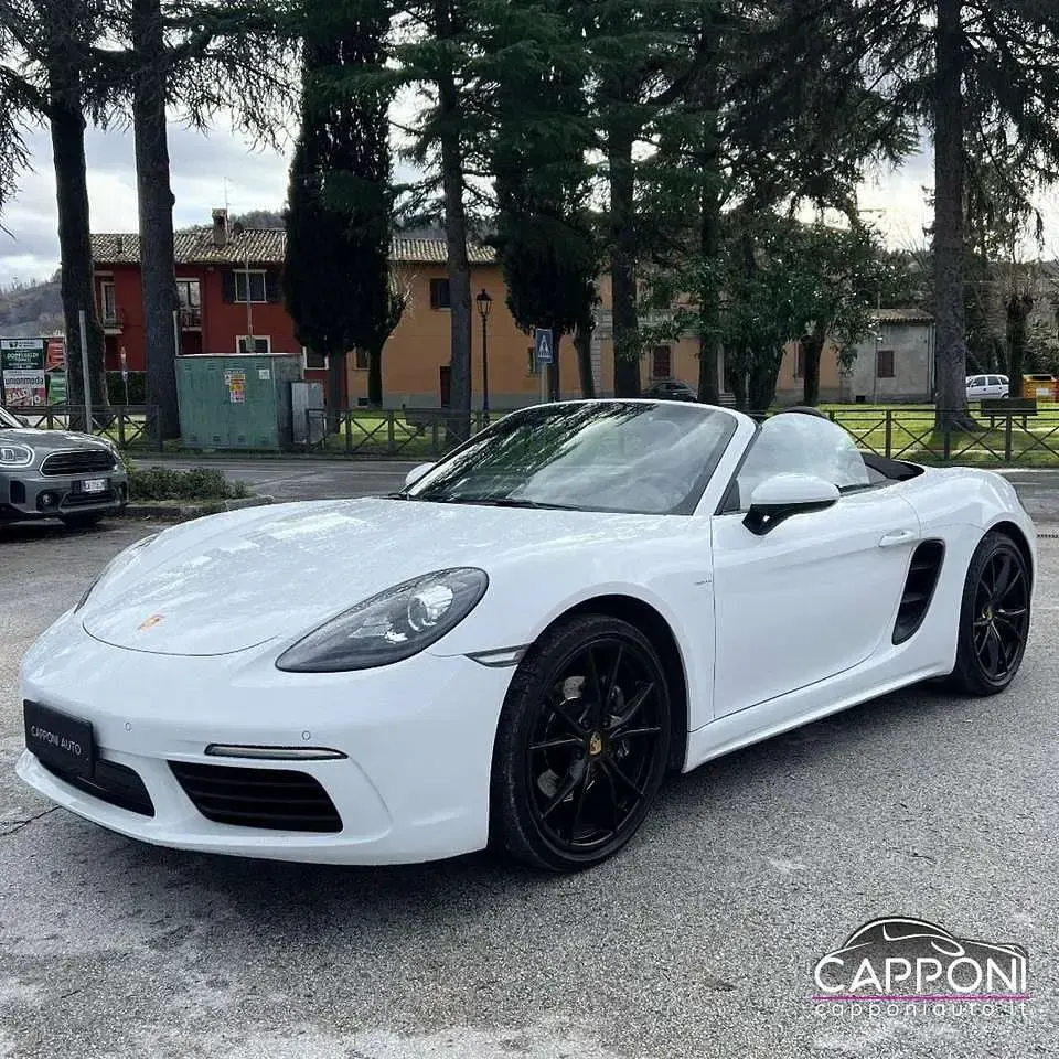 Usata Porsche 718 299 CV (219 kW) 2019 Bianco Cabrio