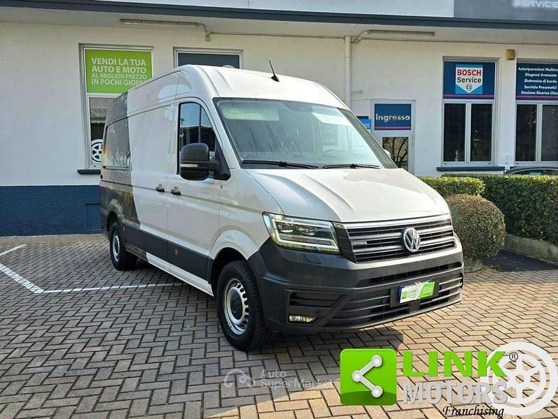 Usata VW e-Crafter 100 kW (136 CV) 2021 Bianco Furgone