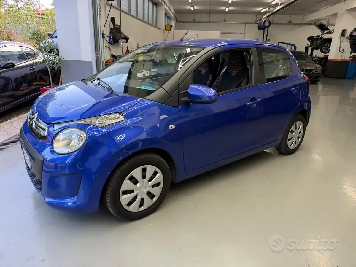 Usata Citroën C1 Shine 72 CV (52 kW) 2020 Blu Utilitaria