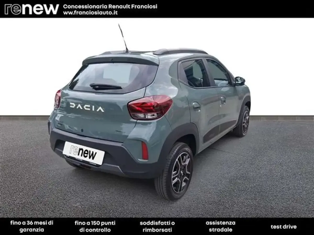 Usata Dacia Spring Expression 19 kW (26 CV) 2023 Verde Utilitaria