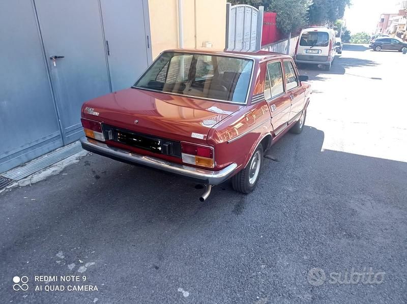 Usata Fiat 132 1970 Rosso Berlina