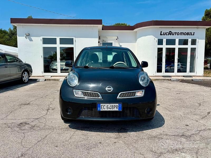 Usata Nissan Micra N-TEC 78 CV (57 kW) 2010 Nero Utilitaria