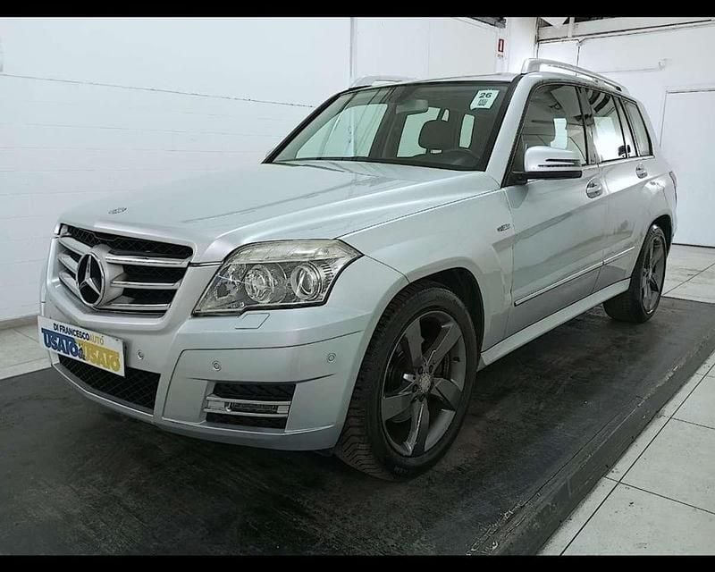 Usata Mercedes GLK220 170 CV (125 kW) 2013 Argento metallizzato SUV